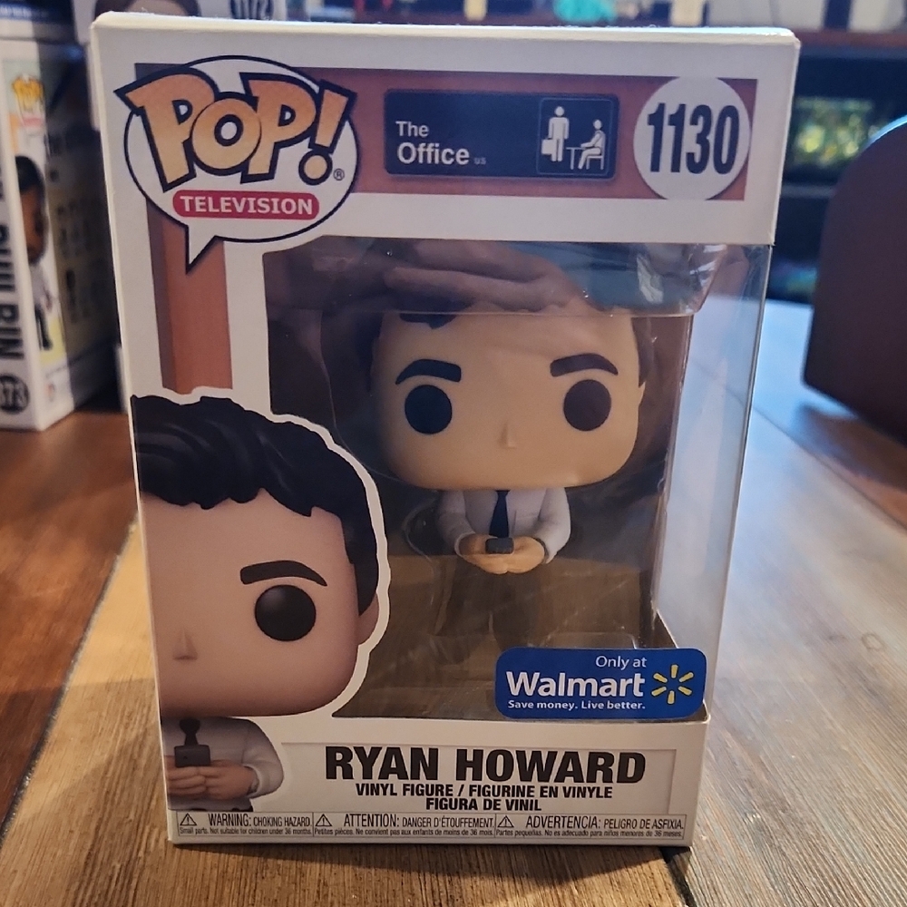 Funko Ryan Howard Vinyl Figure - White, Blue, Brown